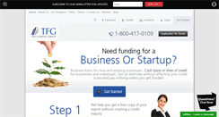 Desktop Screenshot of fundinghelp.com